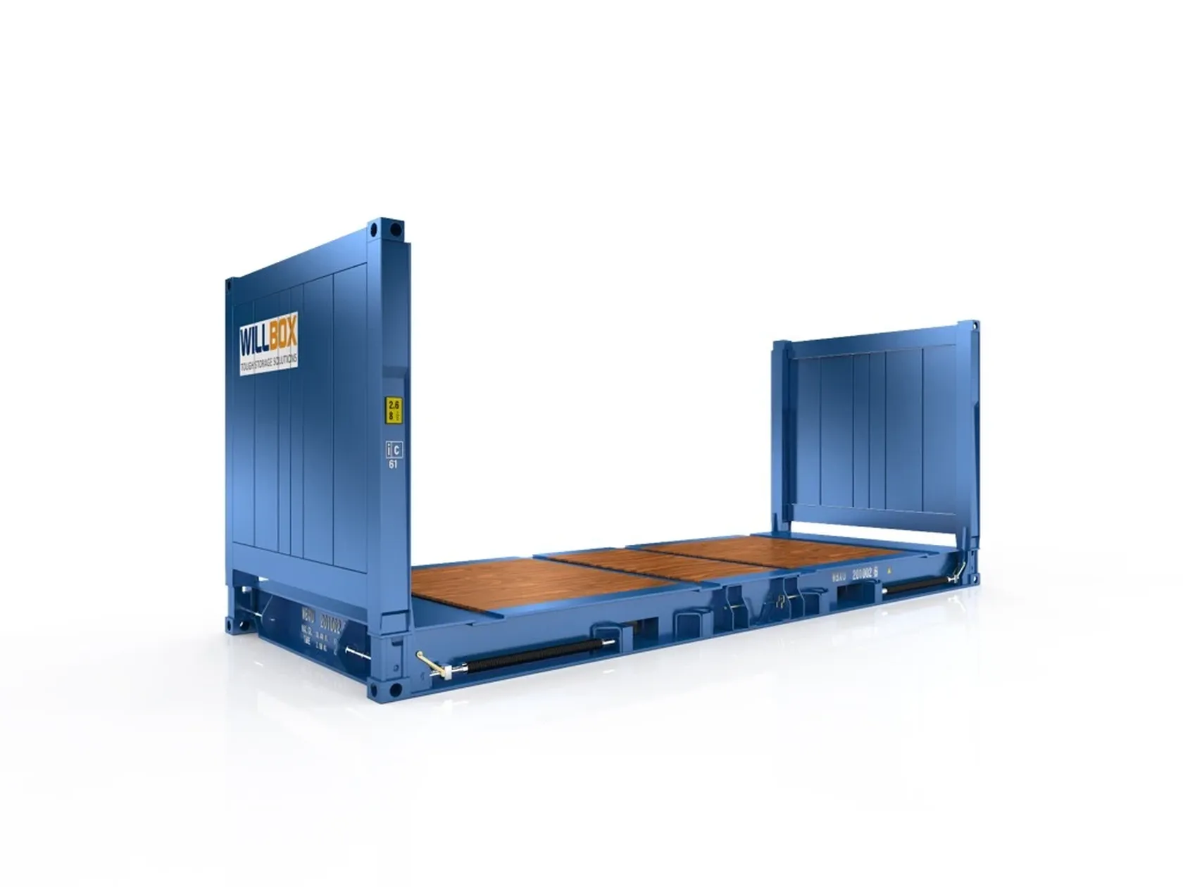 20ft Flat Rack Container